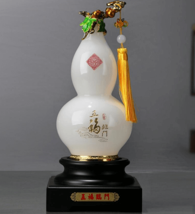 五福临门葫芦花瓶