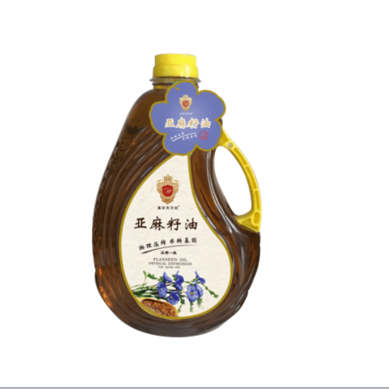 一级压榨亚麻籽油1.8L